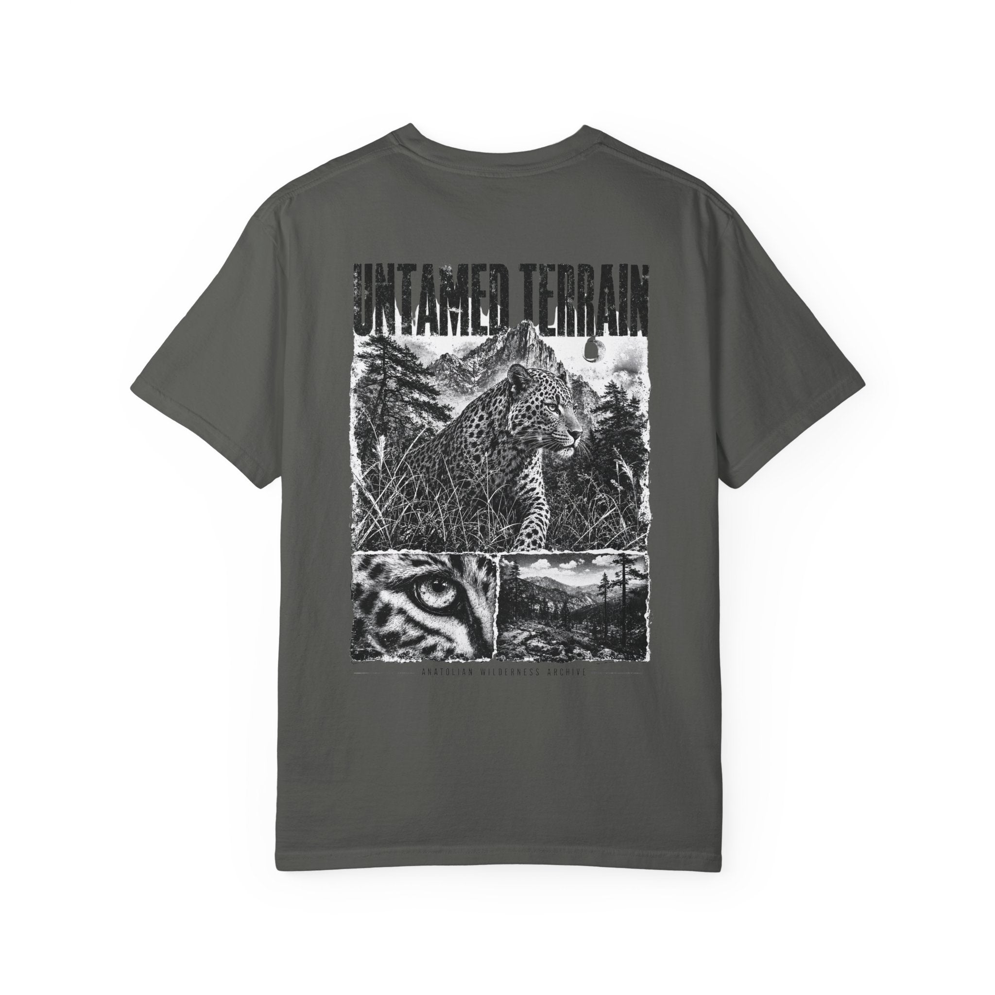 Untamed Terrain leopard graphic t-shirt - color option