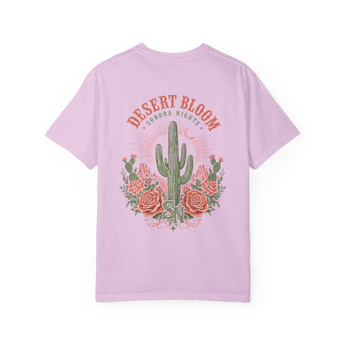 Desert Bloom Sonora Nights cactus graphic t-shirt - product photo 2